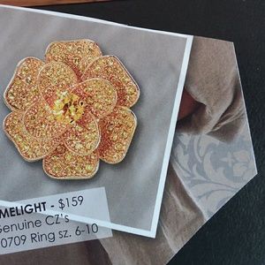 Park lane limelight cz ring size 8